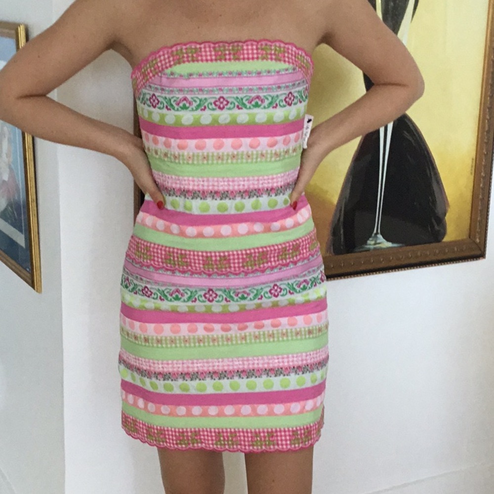 Lilly Pulitzer ribbon dress